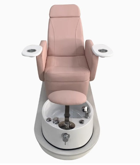 Blush Luxe Pedicure Chair
