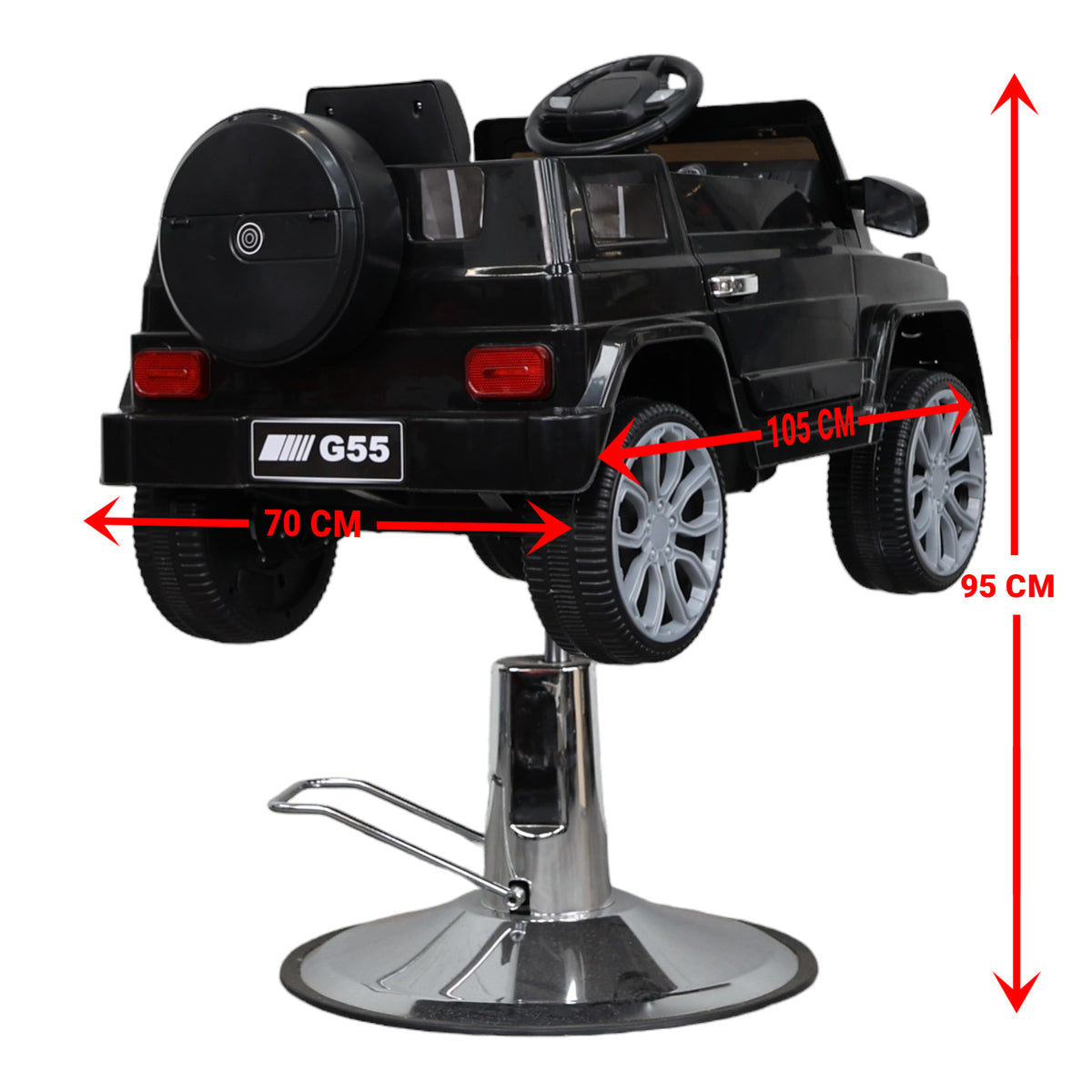 Children's Car-Shaped Salon Chair for Beauty and Barber Services