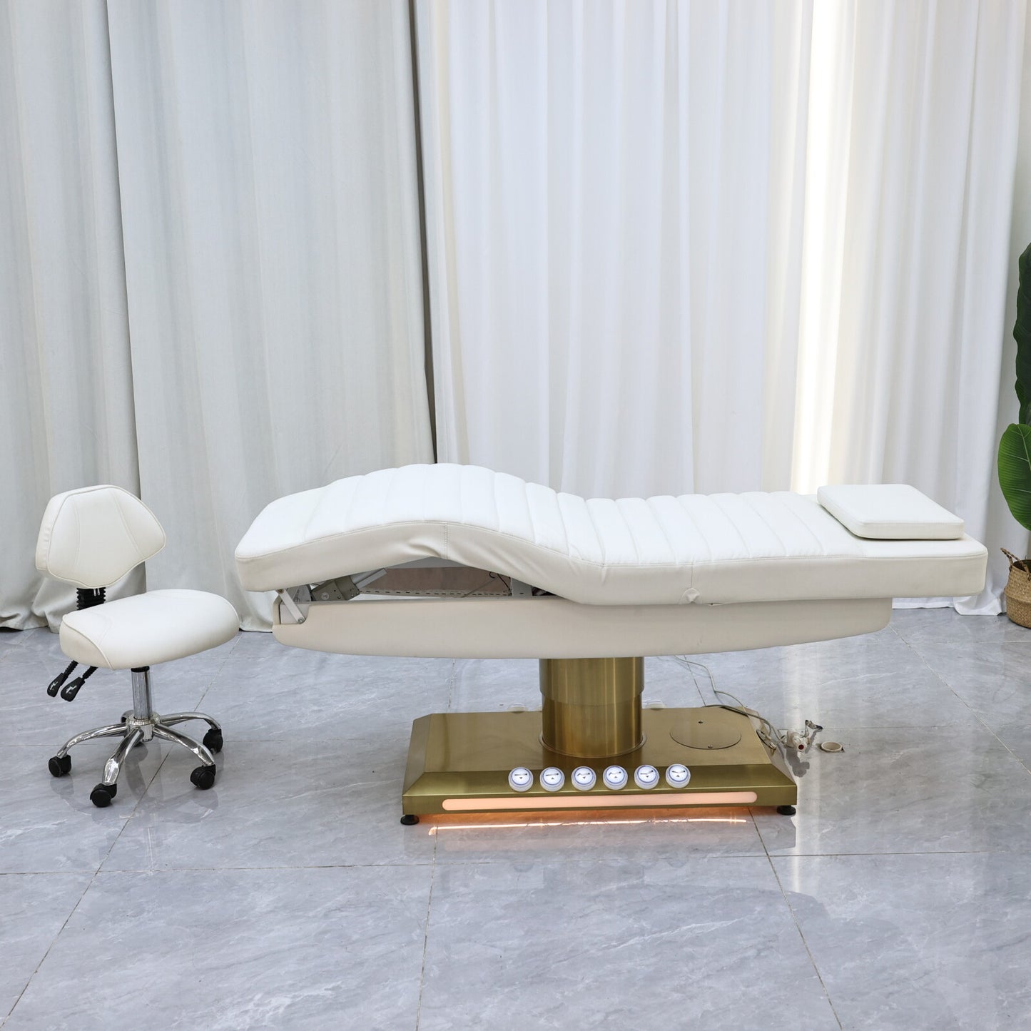 High-end beauty bed Electric lifting physiotherapy bed Special outpatient medical operating bed for beauty salons