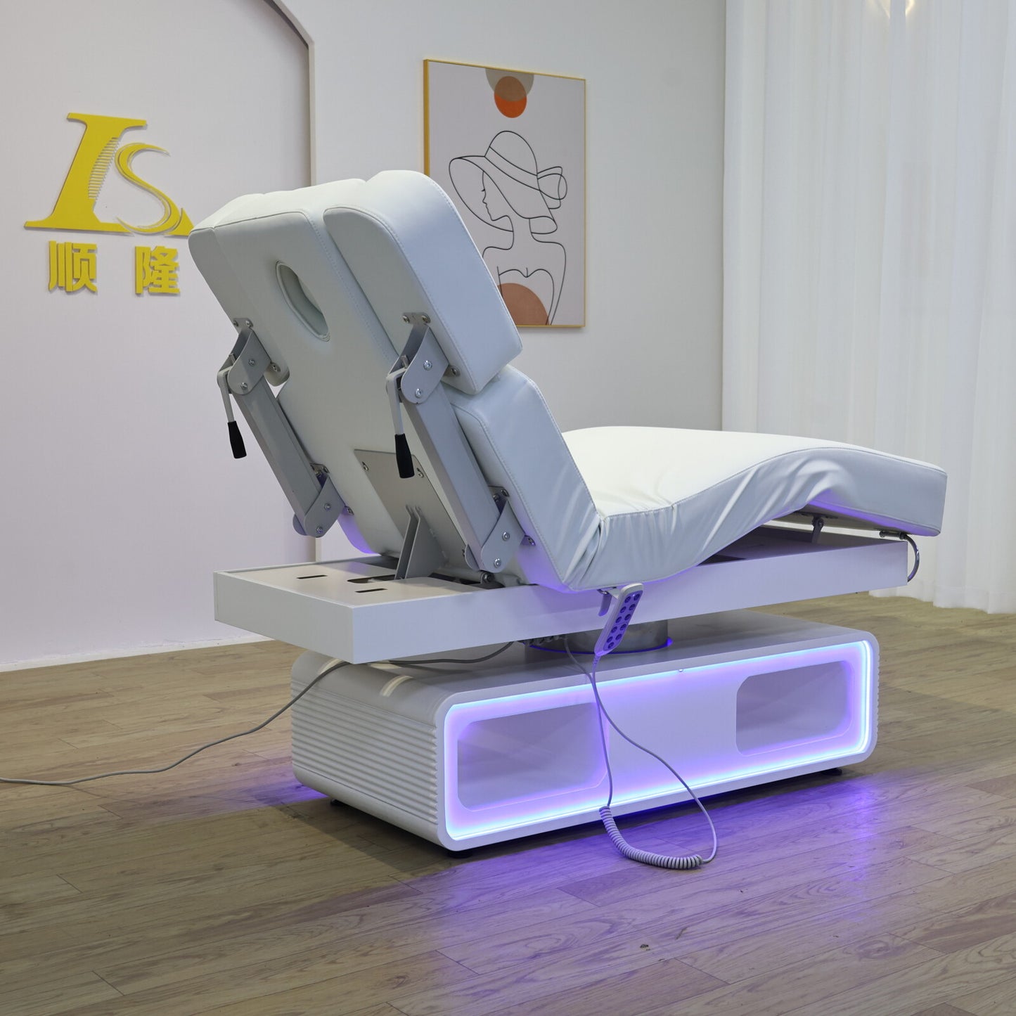 Luxury Beauty Massage Bed White