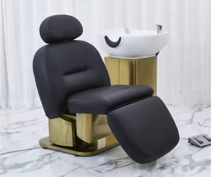 Turri Rotatable Electric Multi-Function Shampoo Bed and Head Spa Chair