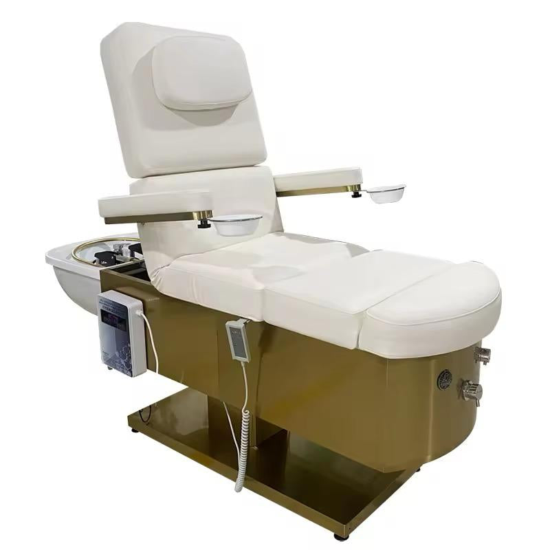 Japanese Head Spa Bed with Pedicure Station