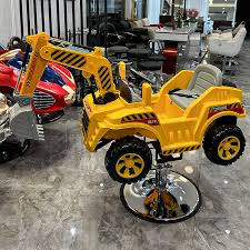 Children's Car-Shaped Salon Chair for Beauty and Barber Services
