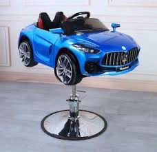 Children's Car-Shaped Salon Chair for Beauty and Barber Services