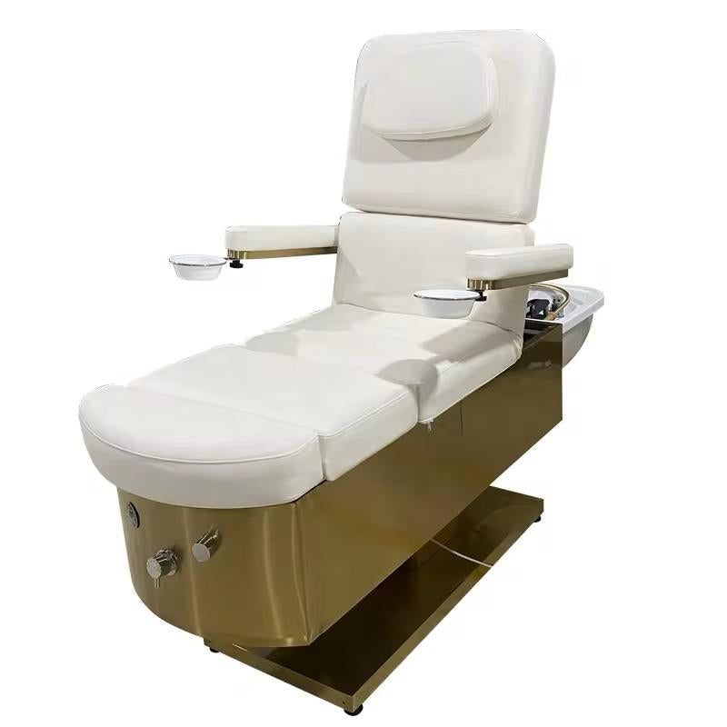 Japanese Head Spa Bed with Pedicure Station
