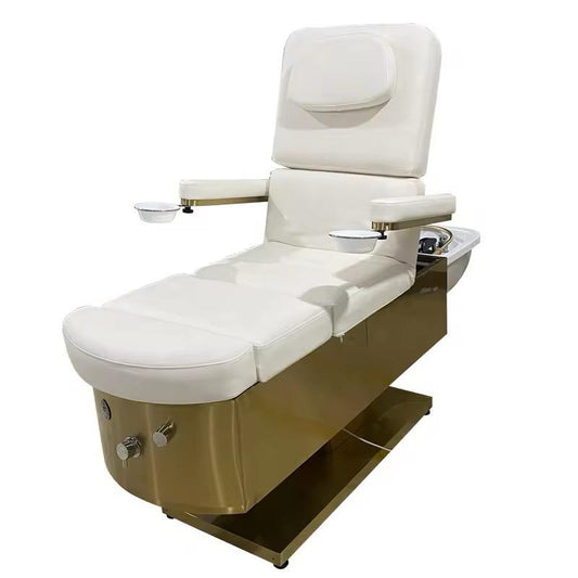Japanese Head Spa Bed with Pedicure Station