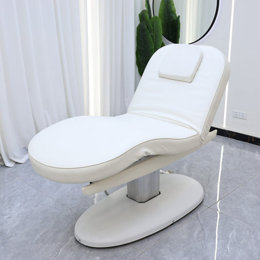Electric Adjustable Beauty Bed with Automatic Lifting and Heating for Multifunctional Salon Treatments