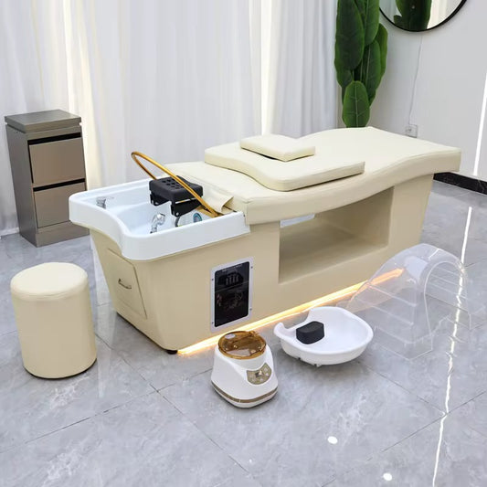 Luxury Japanese Head Spa Plumbing Required Bed