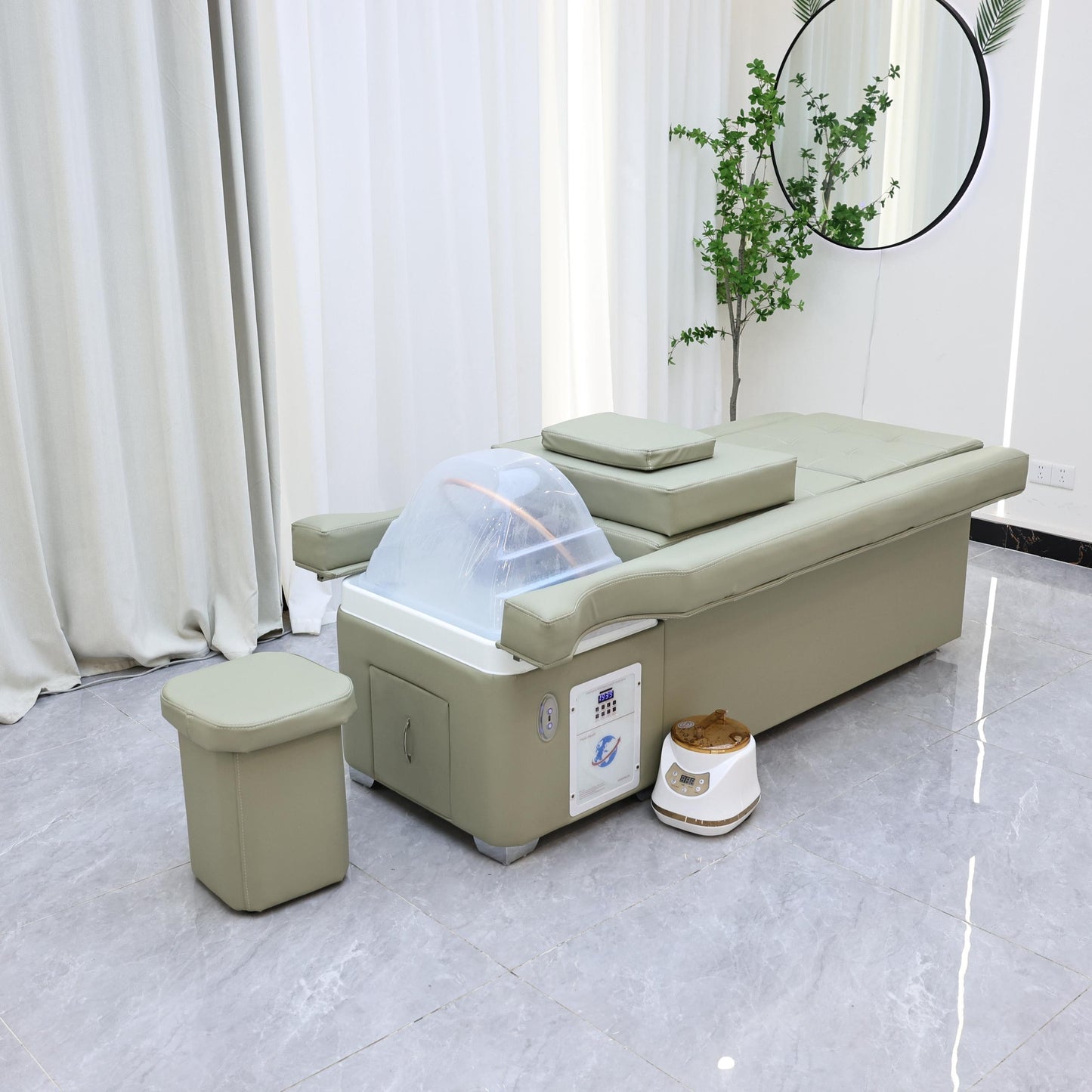 Luxury Multifunctional Japanese Head Spa Shampoo Massage Bed