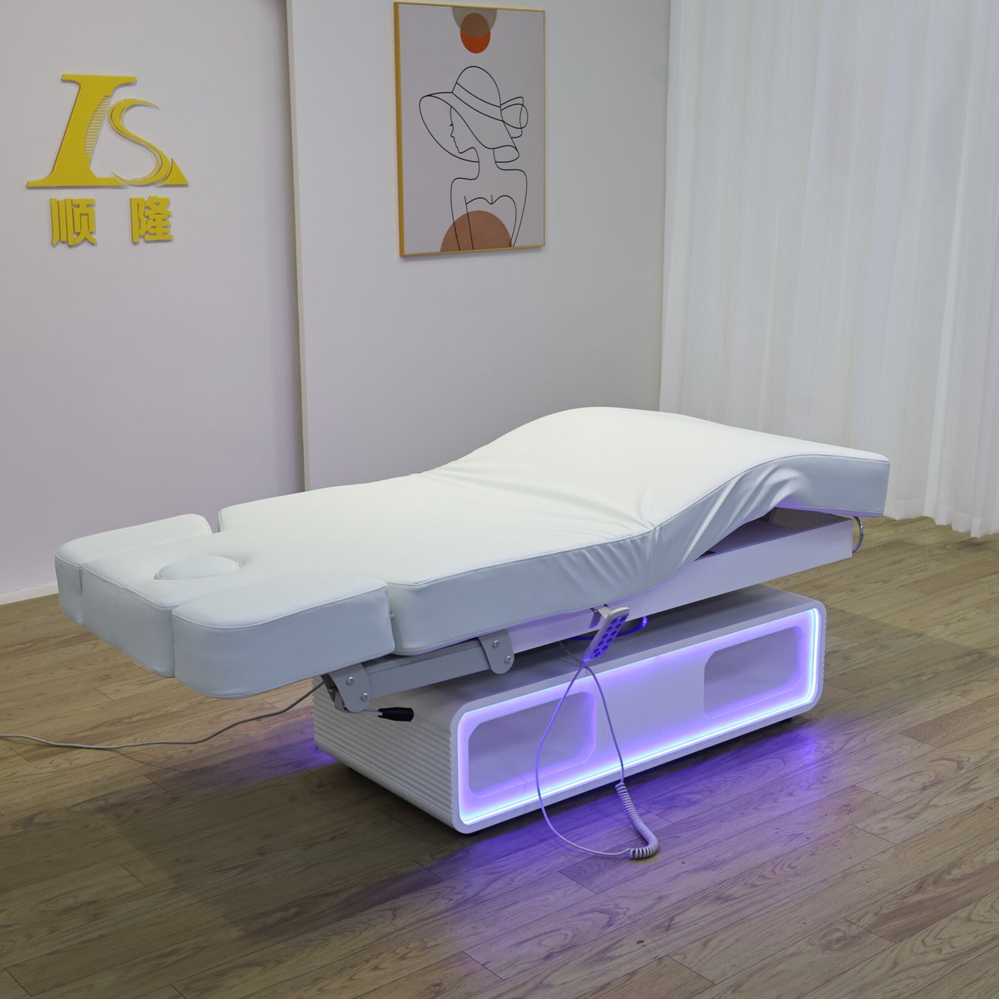 Luxury Beauty Massage Bed White