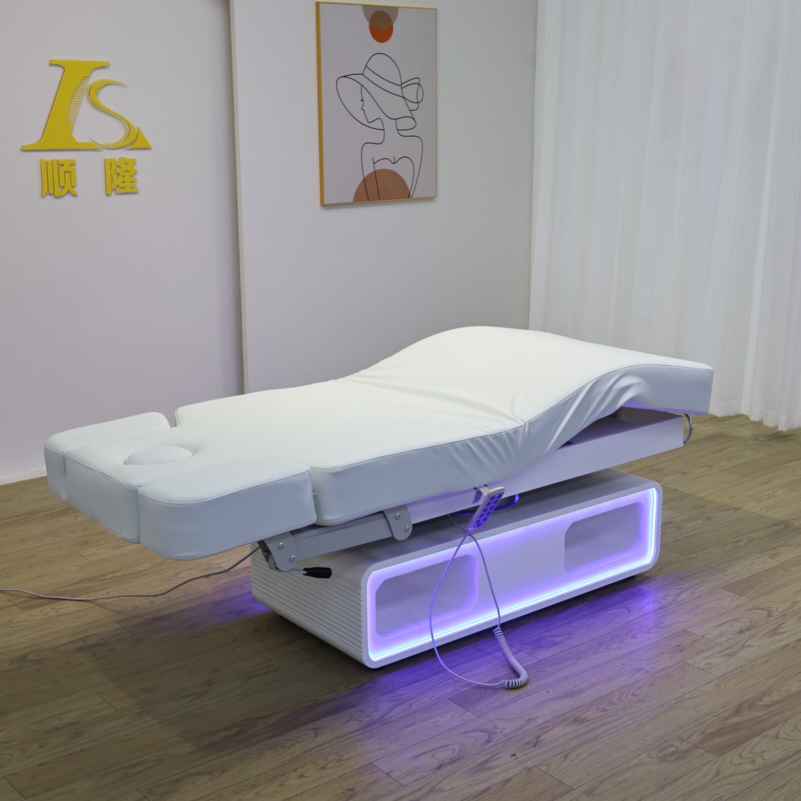 Luxury Beauty Massage Bed White