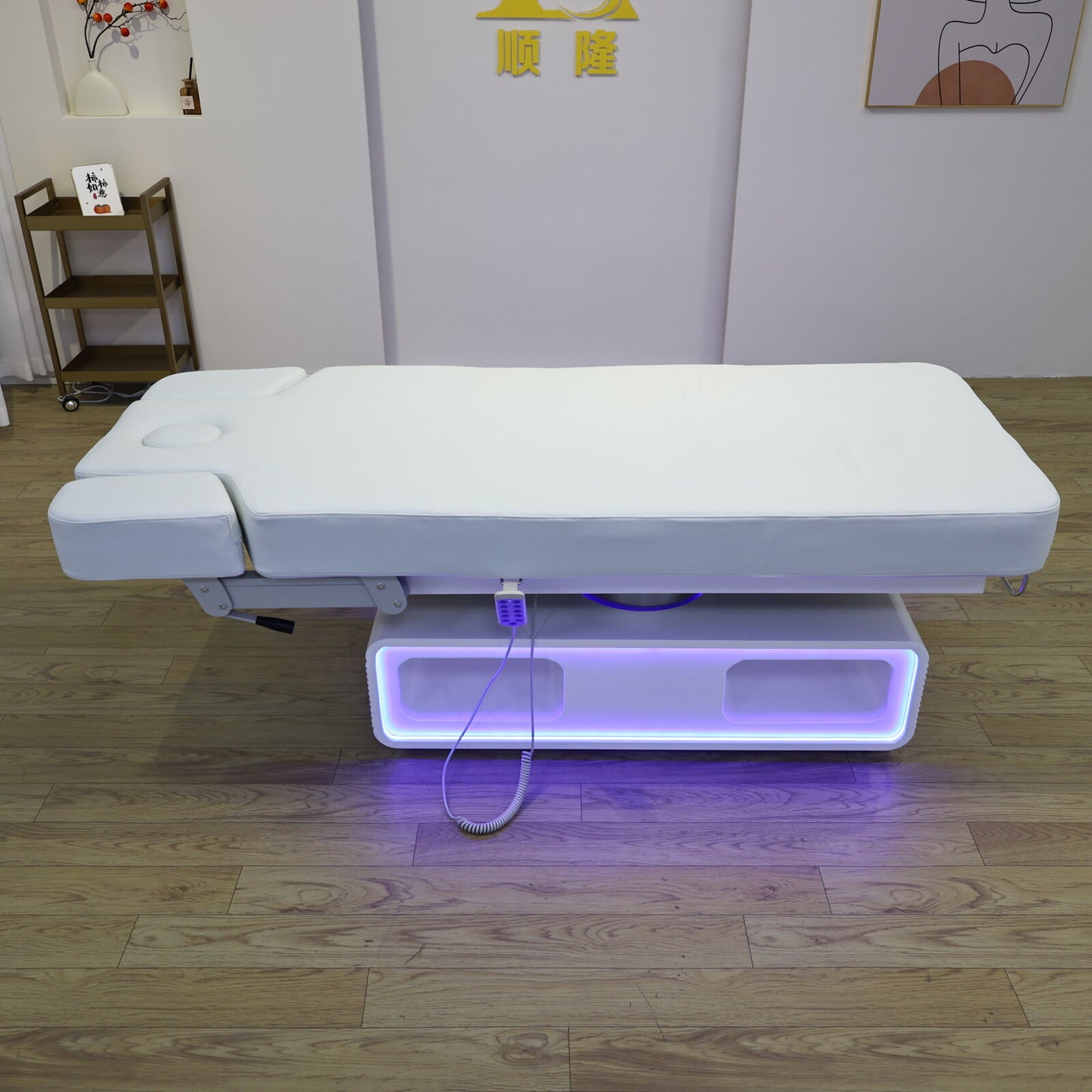 Luxury Beauty Massage Bed White