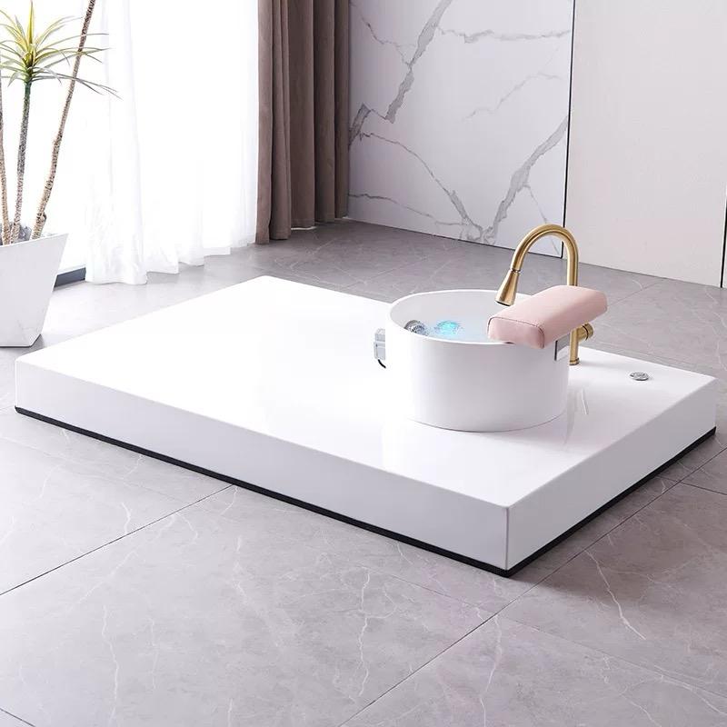 Salon Whirlpool Discharge Pump Foot Bath Chair Spa Massage Pedicure Chair