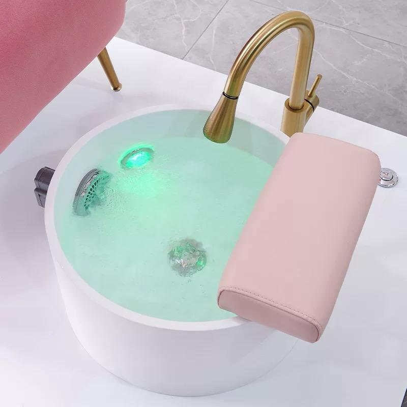 Salon Whirlpool Discharge Pump Foot Bath Chair Spa Massage Pedicure Chair