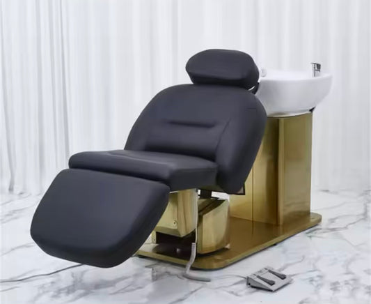 Turri Rotatable Electric Multi-Function Shampoo Bed and Head Spa Chair